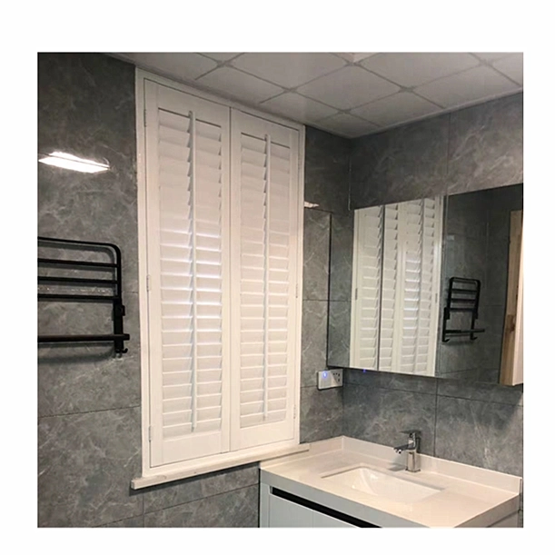 PVC Shutter Plantation Shutter Window Shutter From 20 Years Experience Factory at High Quality and Good Price