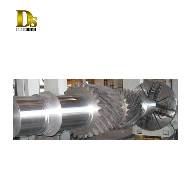 Densen Customized Precision Steel Forging Gear Driving Spline Shaft