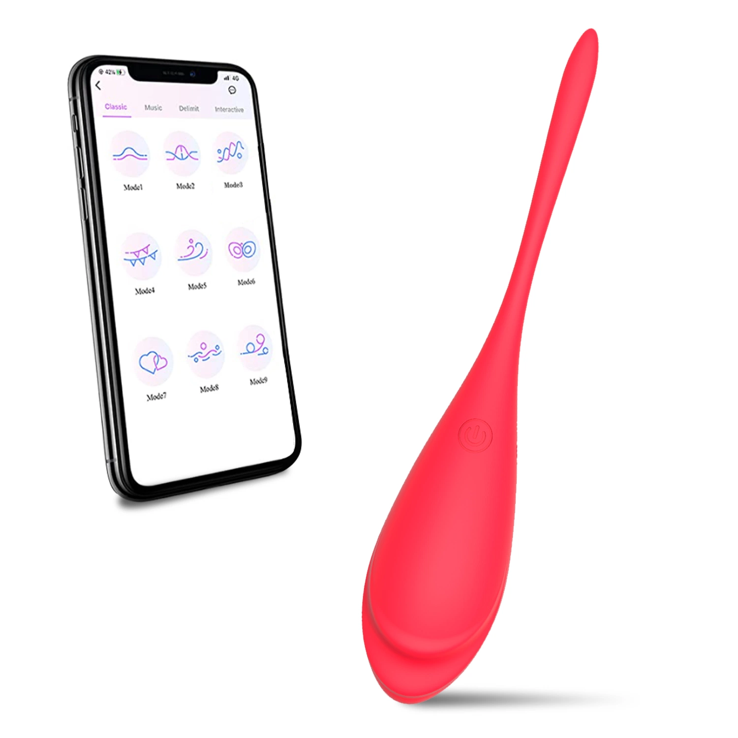 Control remoto silicona Artificial Love Egg Vibrator cuerpo completo masturbándose Sexo Juguete para mujeres