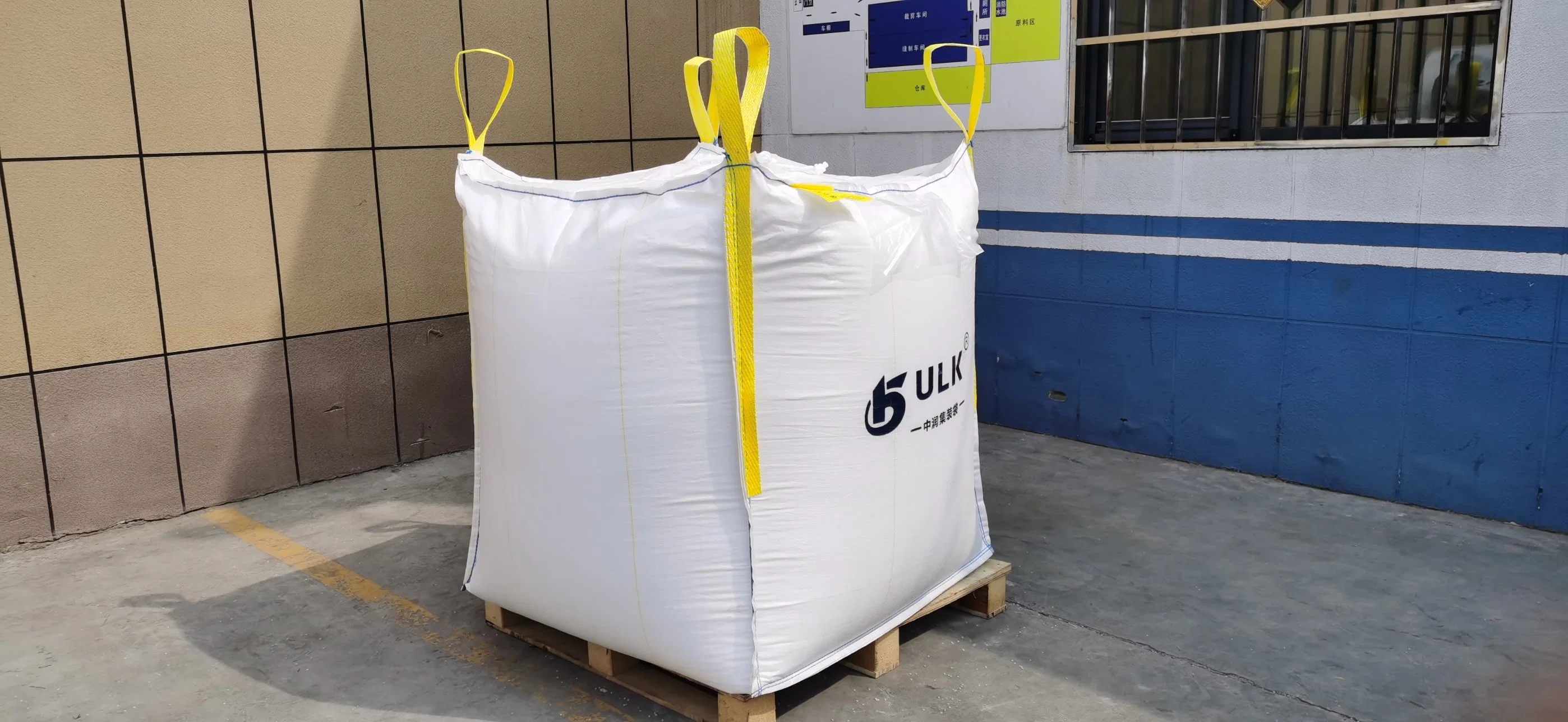 Wspack Jumbo Bag 1 Ton PP Woven FIBC Big Bulk Jumbo Bags for Cement Sand Packing