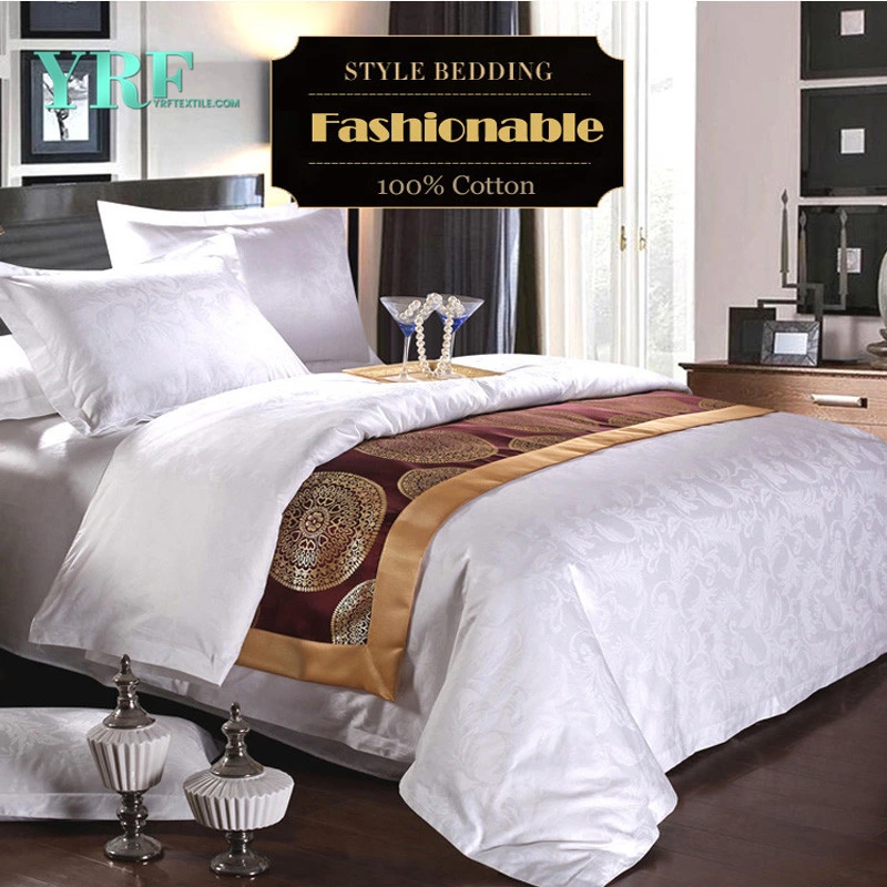 Yrf Hotel Linen Plain Luxury Bedding Set Hotel Products