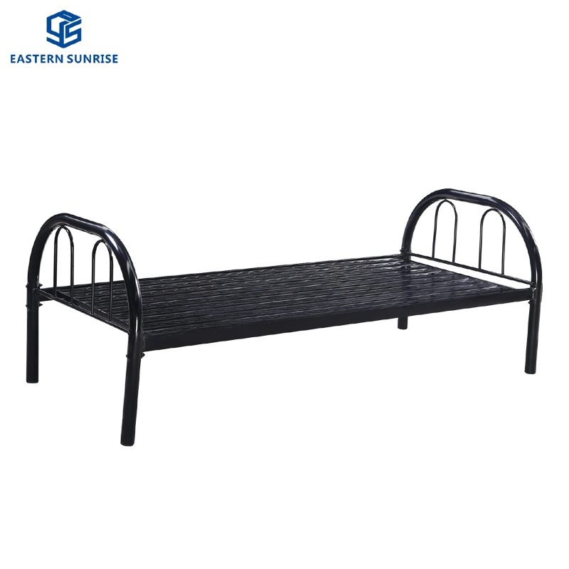 High quality/High cost performance  Metal Single Bed for School/Bedroom/Hotel