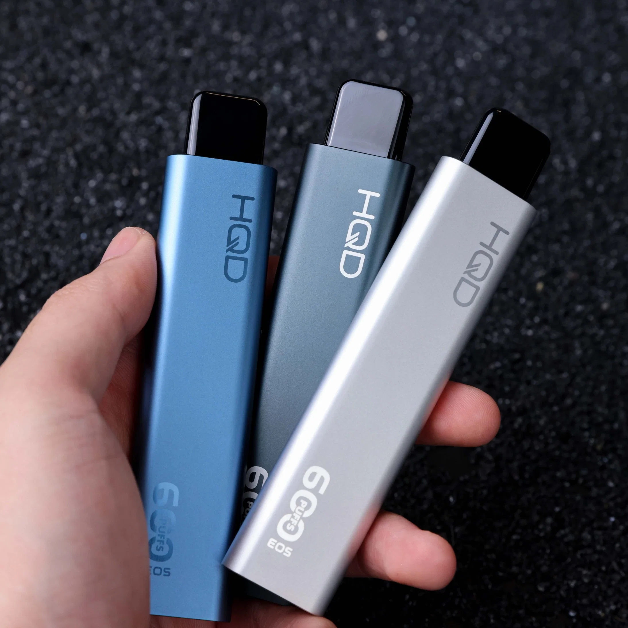 HQD 600puffs 0% 2% 5% Netz nicht wiederaufladbare Einweg-Vape