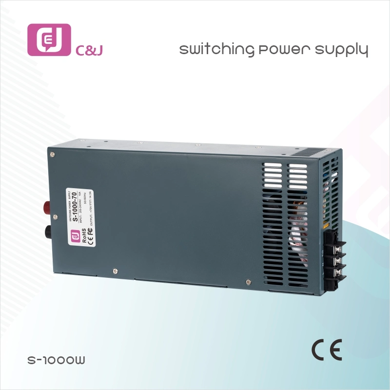 Transformer 1000W AC to DC Rail Type Single Output Switching Power Supply