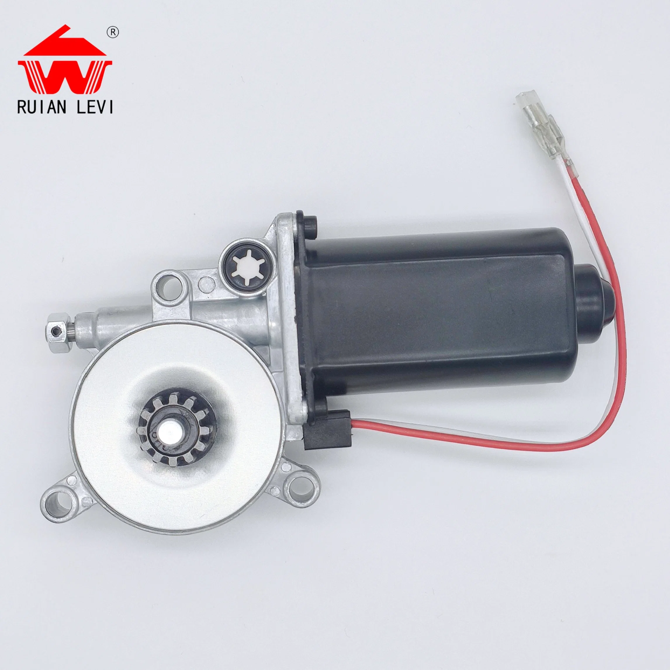 Auto Parts DC Motor Car Power Window Motor with 12-Tooth Gear