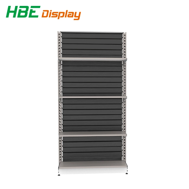 Stability High Weight Capacity Stylish 4shelf Rust Proof Steel Commercial Grocery Shelf