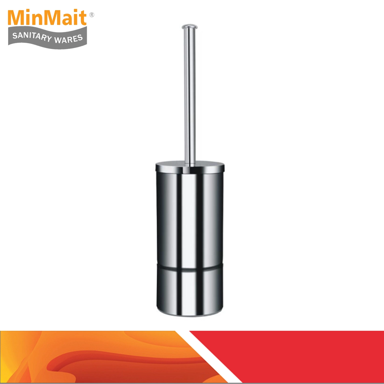 Stainless Steel Standing Toliet Brush Holder Mx-Ls94G