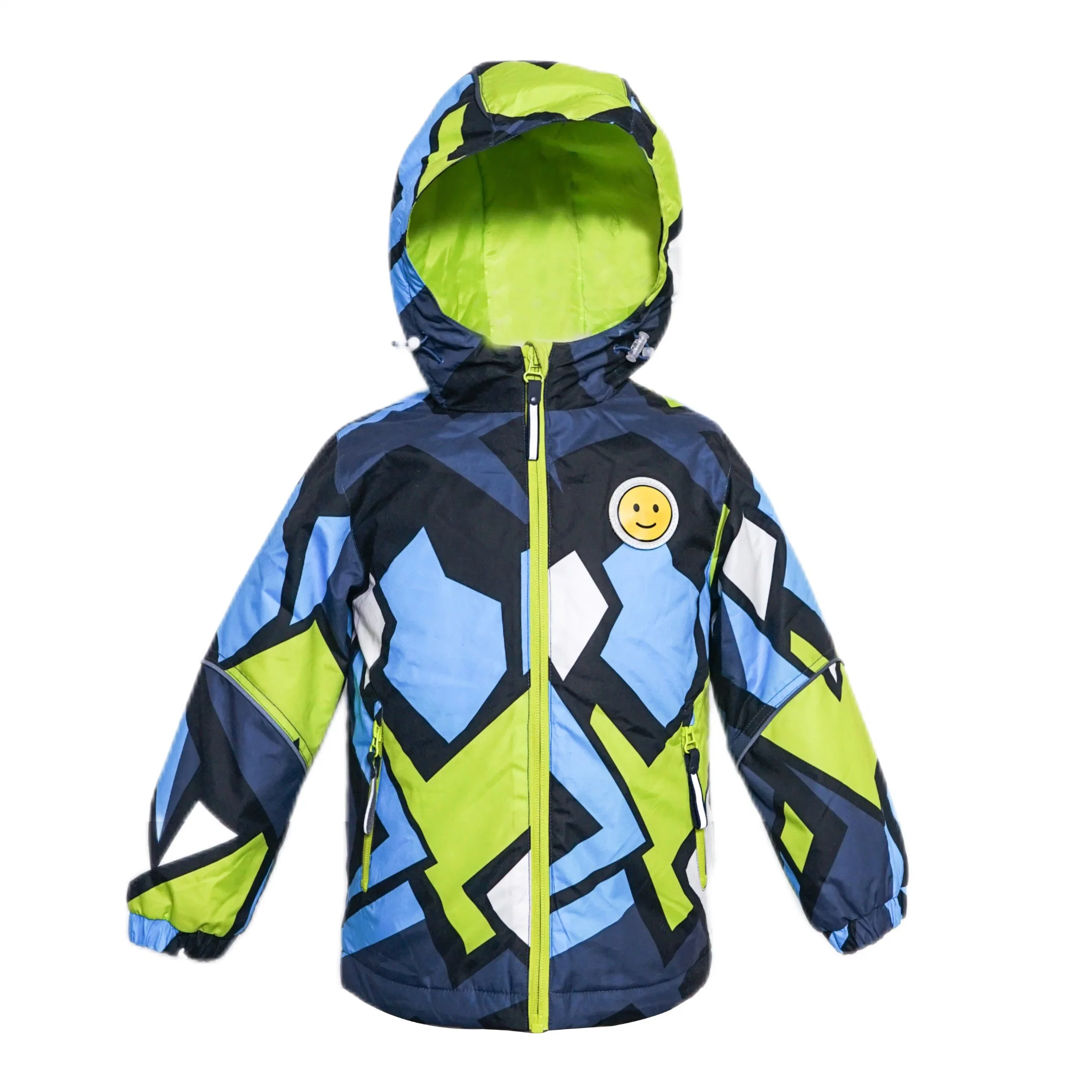 Kid's Padding with Hooded Jacket, Outdoor Jacket Waterproof Jacket Children Winter Jacket