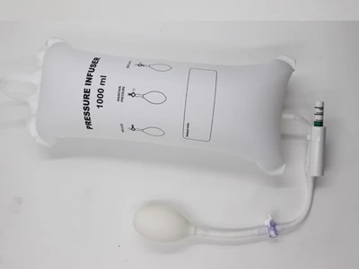 Medical Disposable TPU Coated blood Infusion Pressure Bag 500ml/1000ml/3000ml for clinic