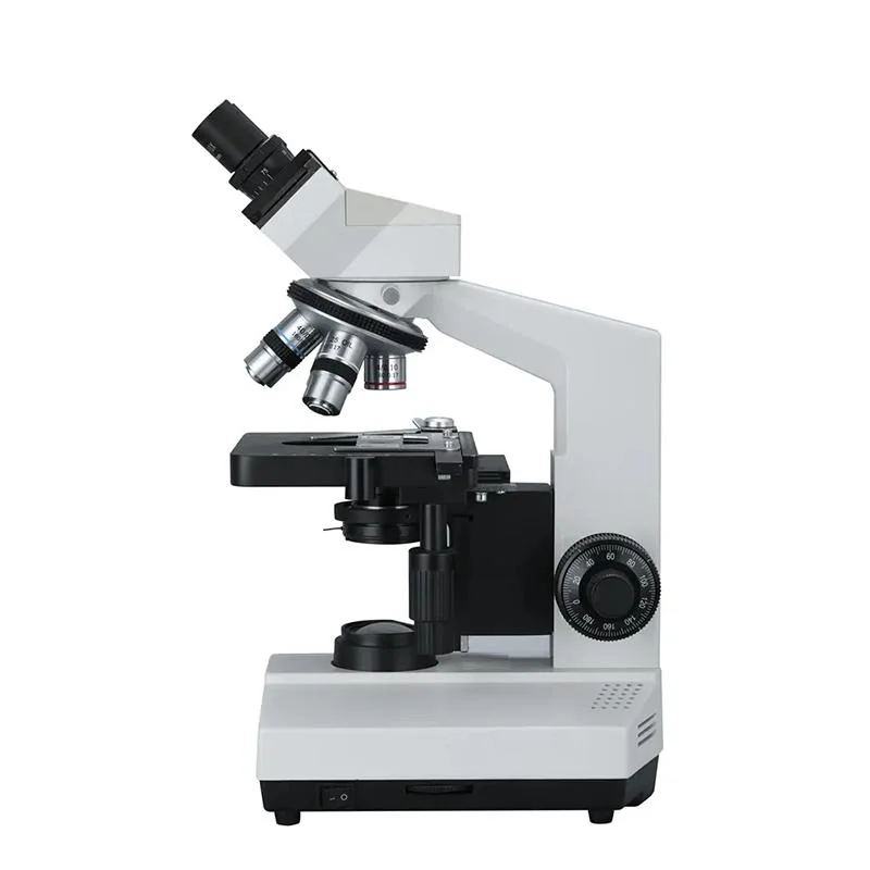 Laboratorio profesional de lentes de microscopio 10X 100X 400X plástico óptico niños Microscopio