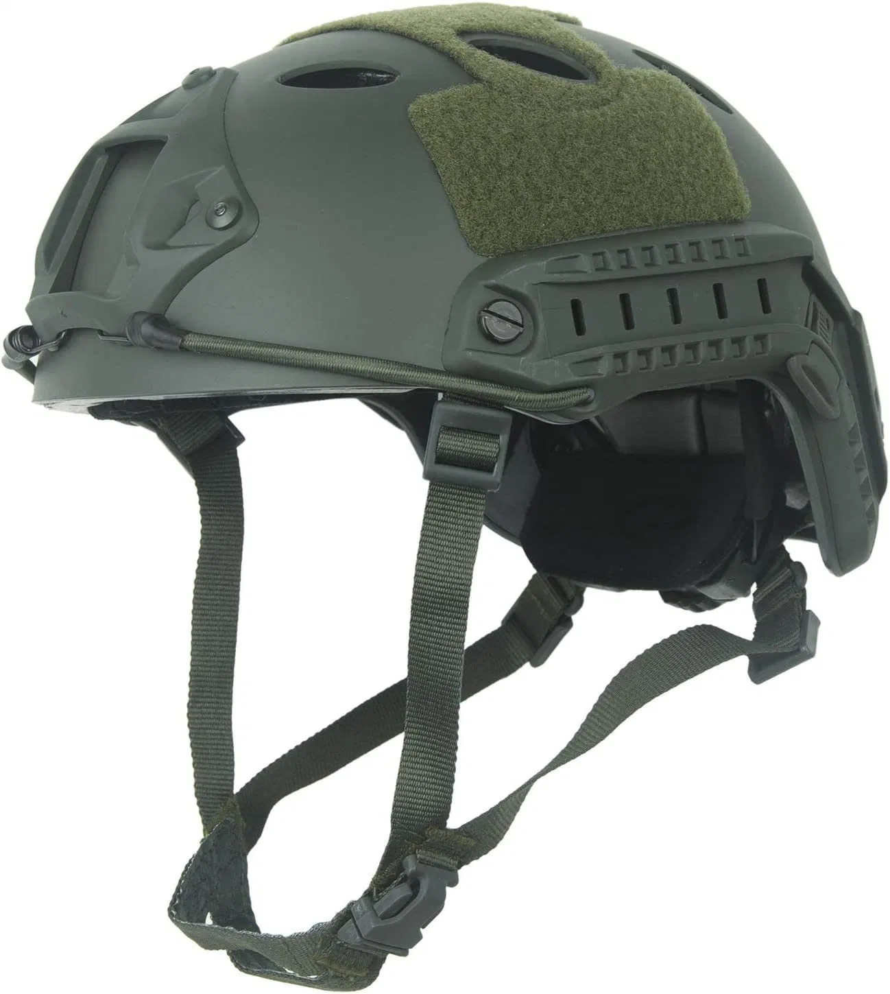 Police Helmet Black Custom Protective Game Equipment Plastic Military Safety Helmets