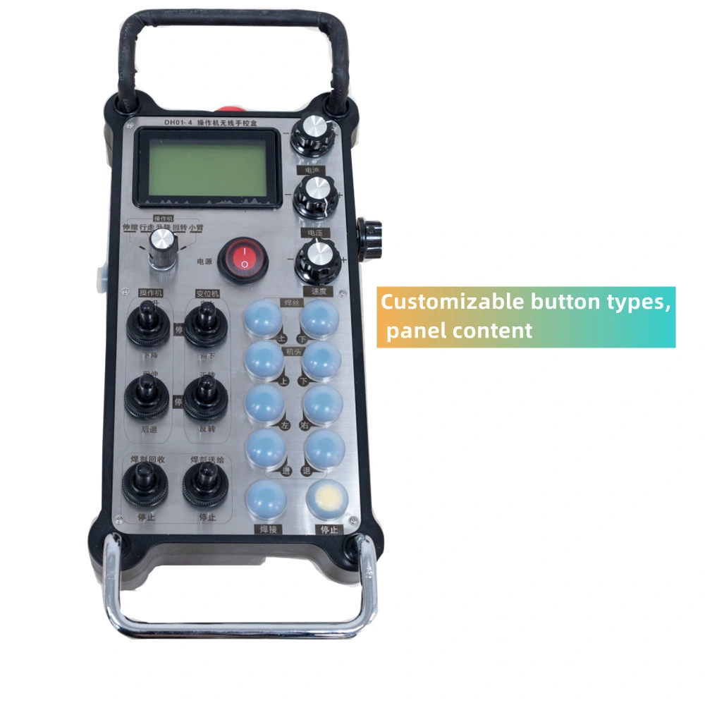 Customizable Industrial Wireless Remote Control 6 Joystick for Press Machine Crane Welding