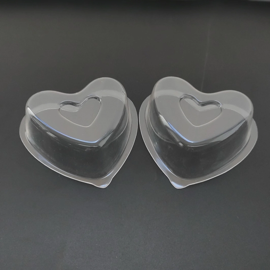 Heart Shape hot sealing  Plastic Custom  Blister Packaging Box