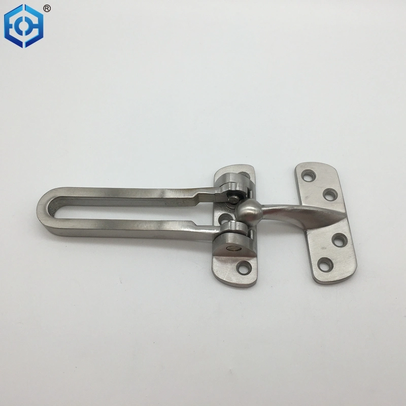 Stainless Steel Security Door Guard Gate Latches Swing Bar Door Chain Burglar