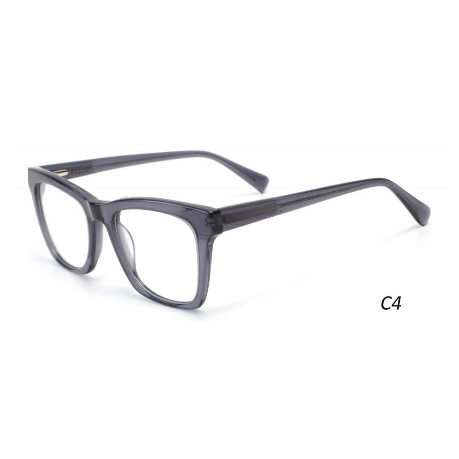 Fast Shipping Hade Made Acetate Optical Frames with Spring Hinge Oversize Eyeglasses