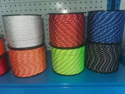 Reflective Tent Rope 4mm High Polyester Breaking Force More Than 300 Kg