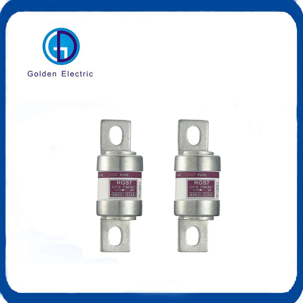 Rgs11 Rgs4 Rgs RS Rg Bolt Connected AC/DC Ceramic Fuse 100ka 10A 16A 20A 30A 60A 80A 125A 250A