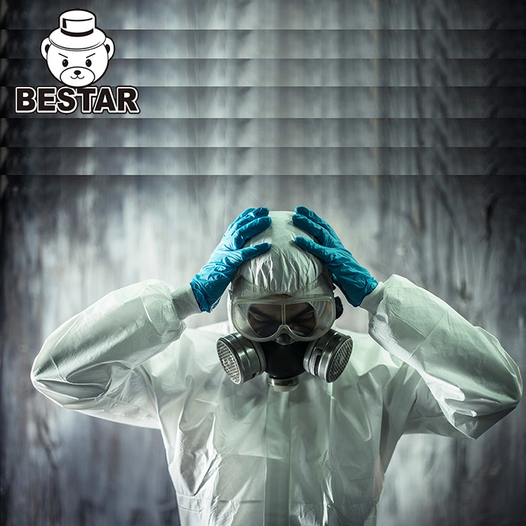 Without Shoe Cover Light Chemical Protective Bestar Work Suit Clothing