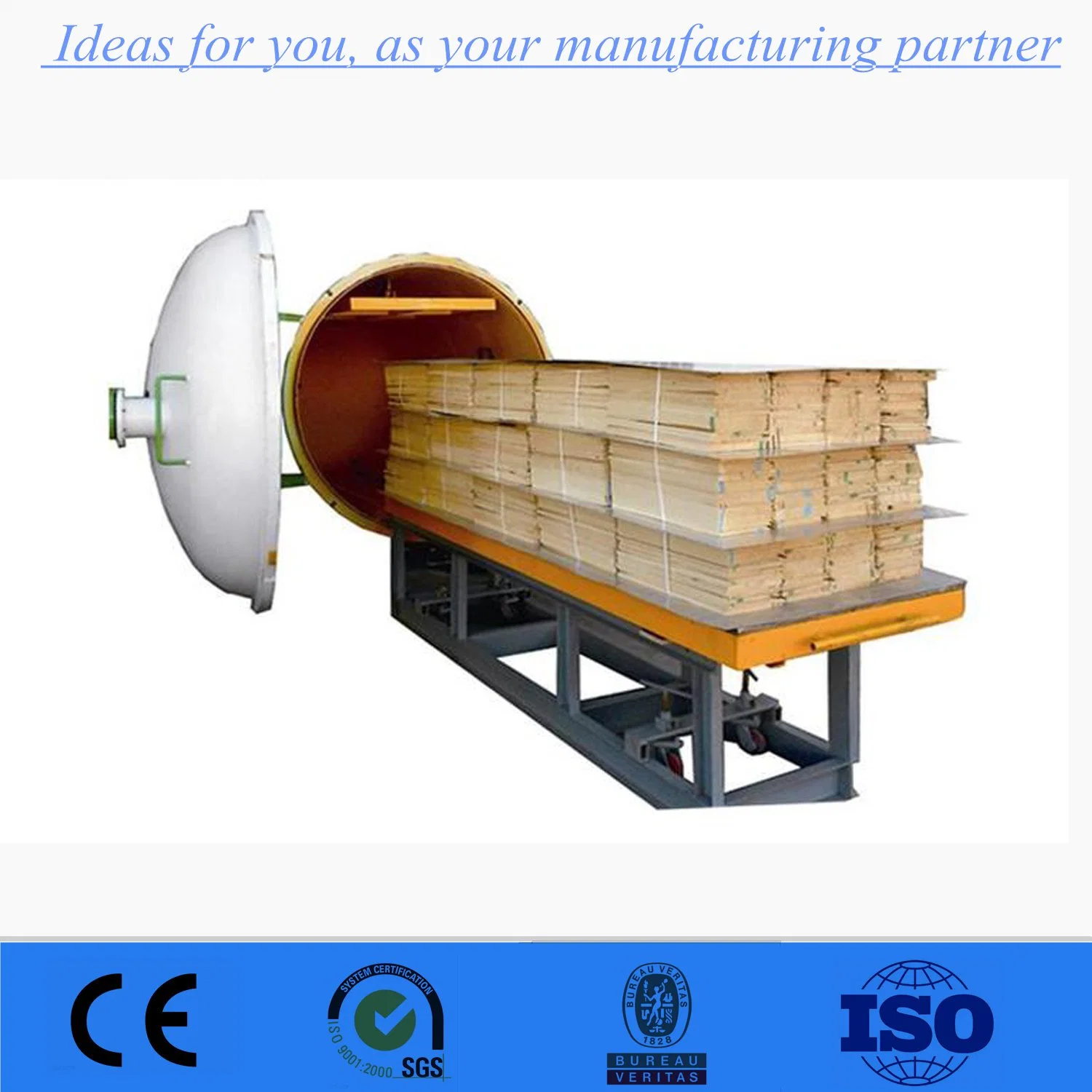 Autoclave Wood Vacuum Impregnation Machine for Wood Timber Treatment Plant for Sale
