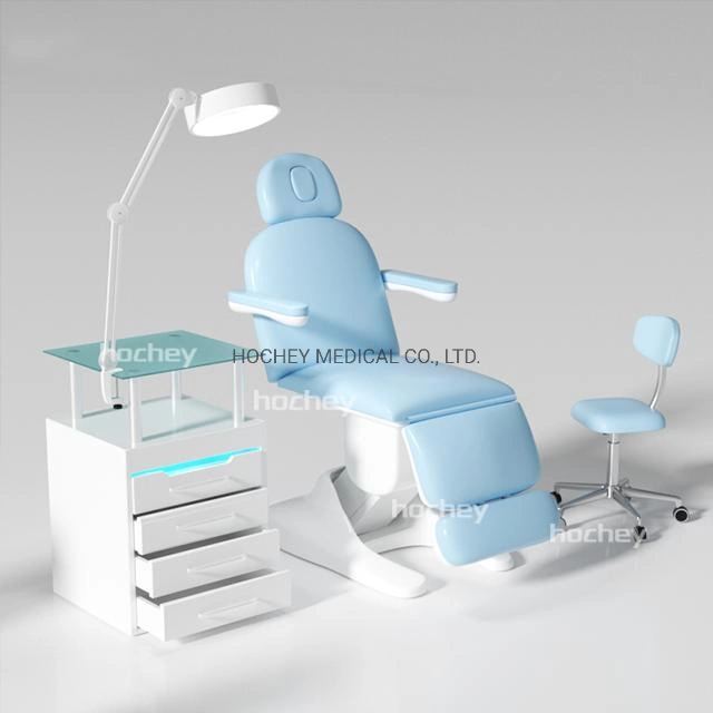 Hochey Adjustable SPA Medic Facial Physiotherapy Osteopathic Electric Treatment Table Podiatry Chair Me