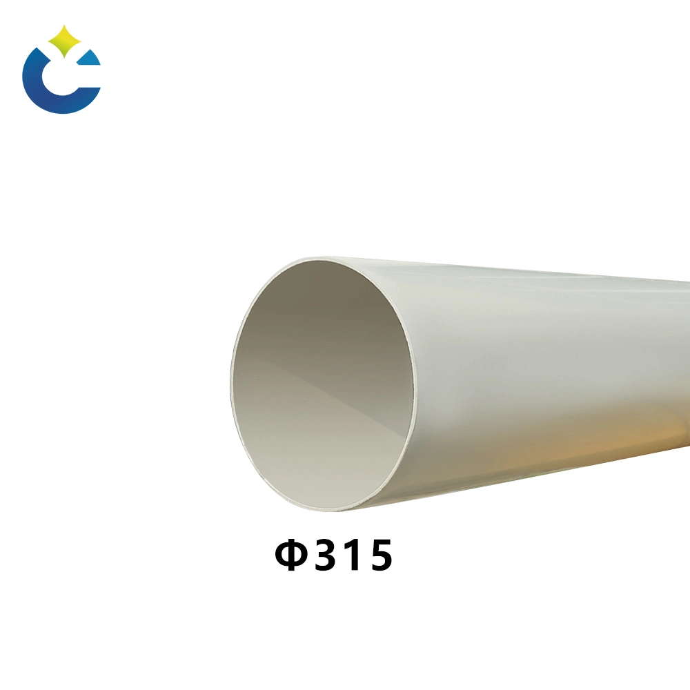 PP Polypropylene Exhaust Round Duct Pipes