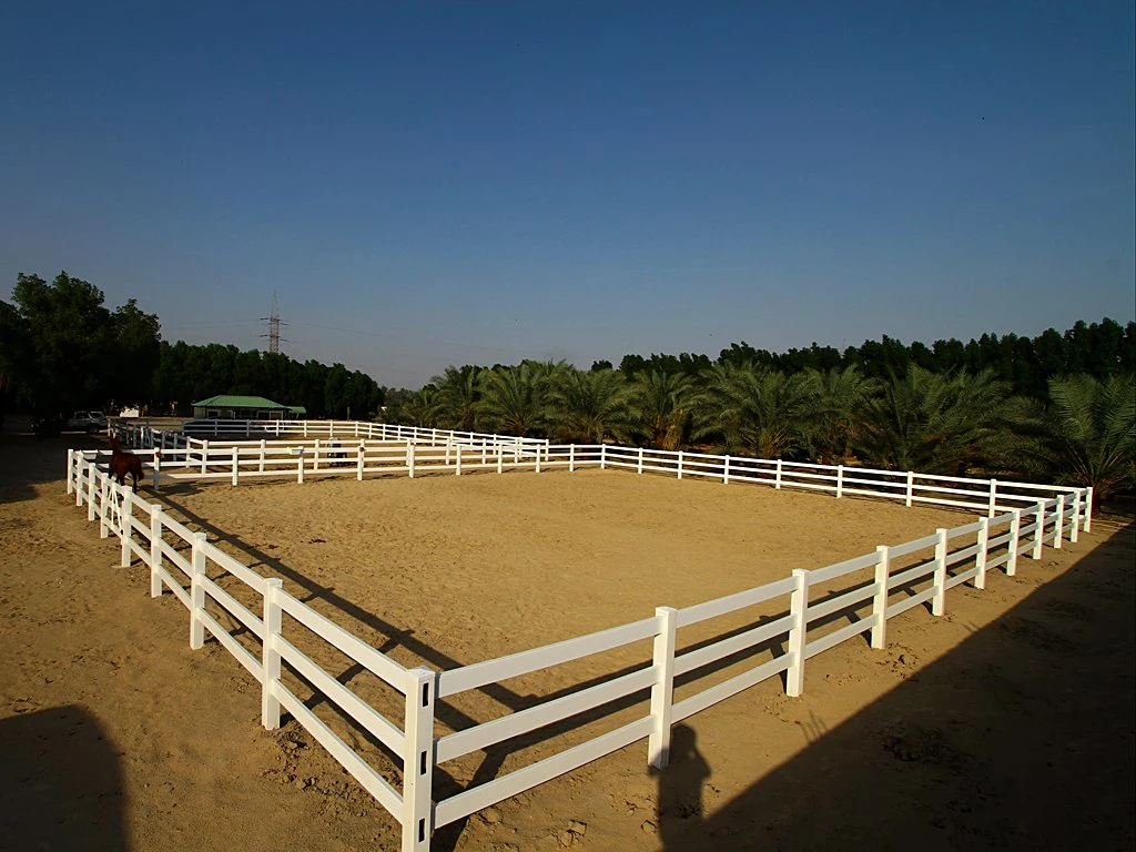 High Security Cheap PVC Vinyl Horse Rail Field Fence