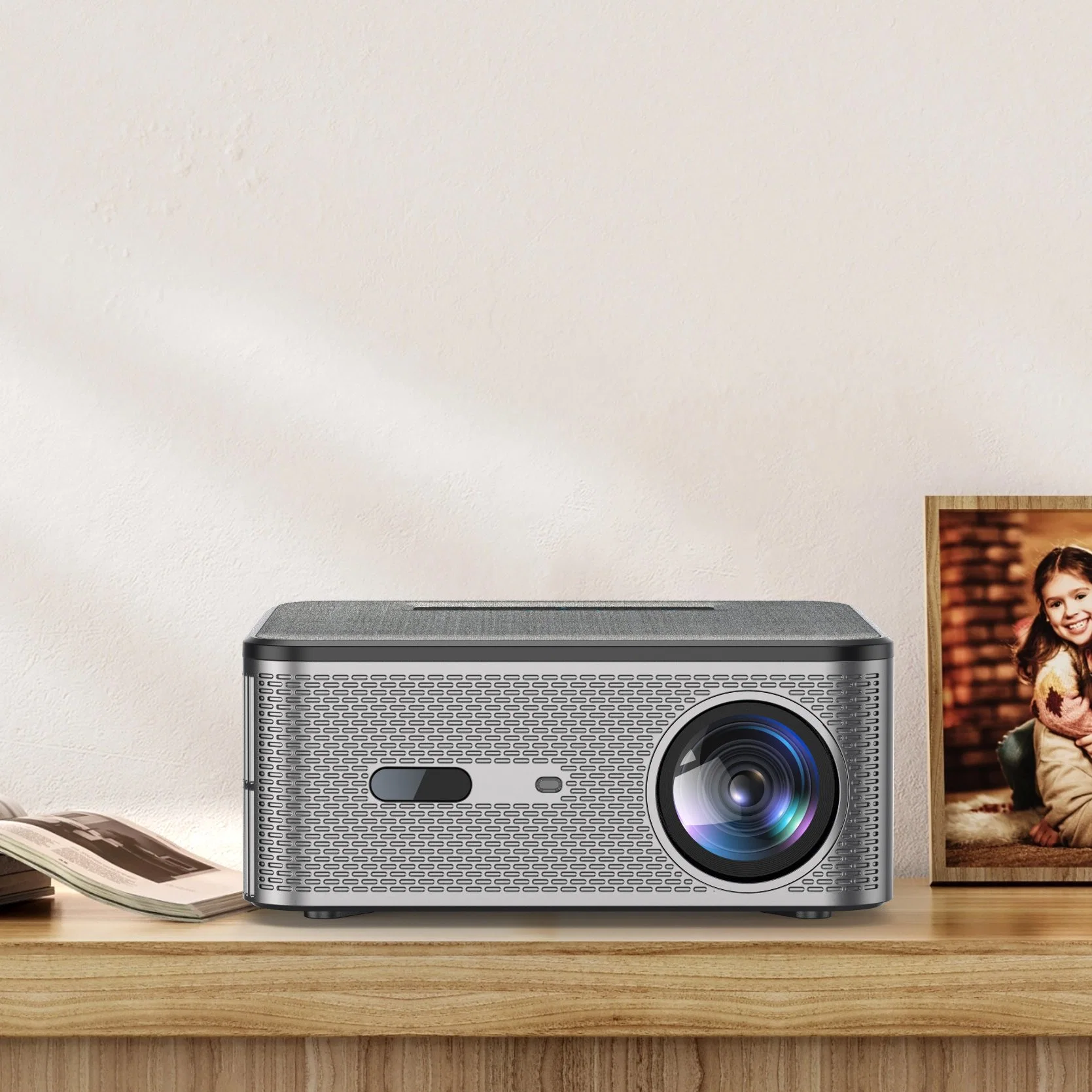 Mini projecteur Home Cinéma WiFi 4K portable à LED USB