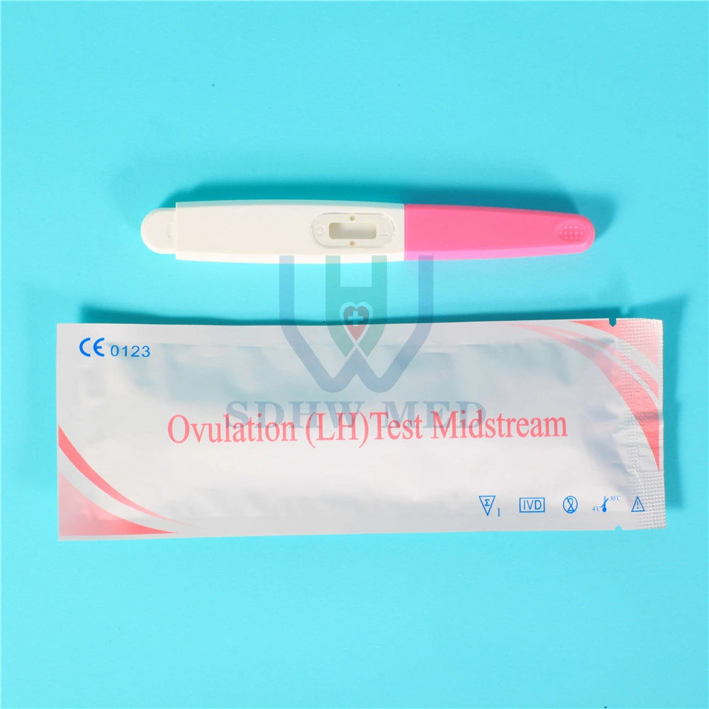 Produit de Soins de santé de l'ovulation Test de lh bande pour les femmes en cours de route