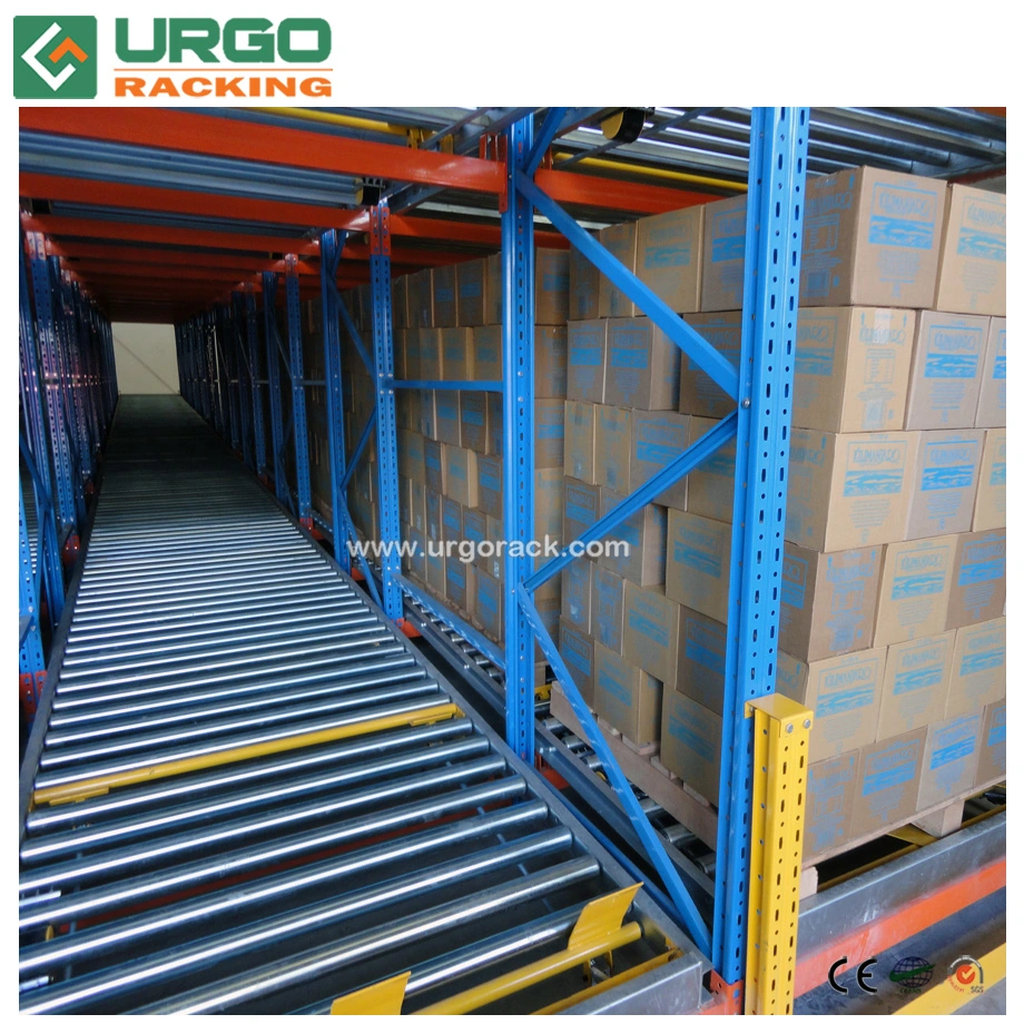 Warehouse Storage Gravity Roller Pallet Rack