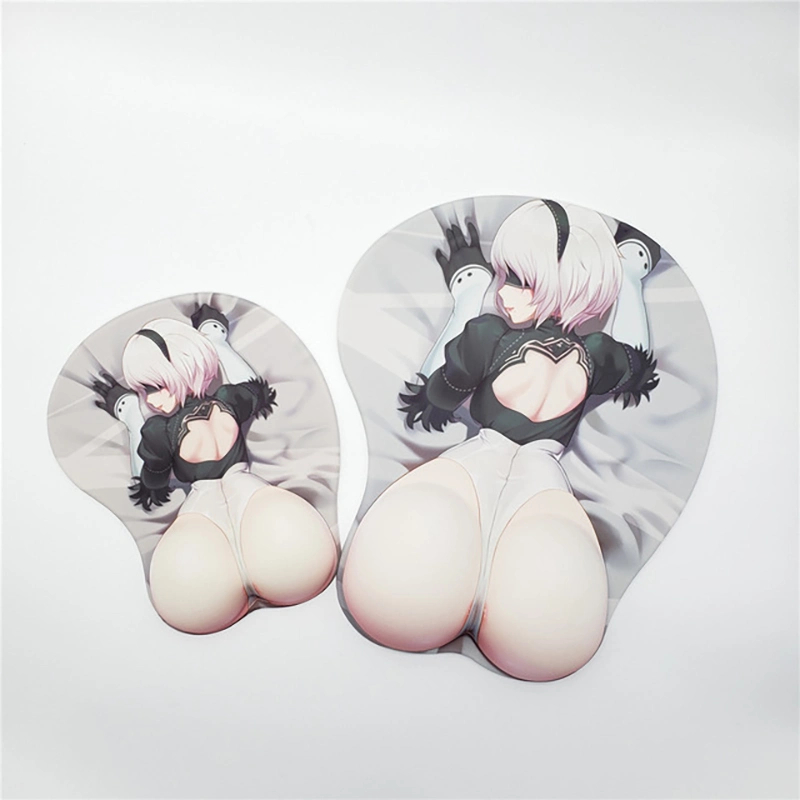 Sexy Abierto Sexy Chica Foto Completa Grandes Tetas Gel Impresión Personalizada Mouse Pad de Senos