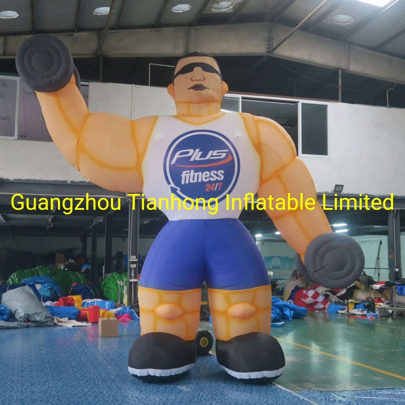 5m Tall Inflatable Muscle Man