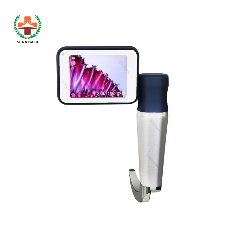 Sy-P020n Caméra vidéo réutilisables d'urgence d'anesthésie Laryngoscope défini