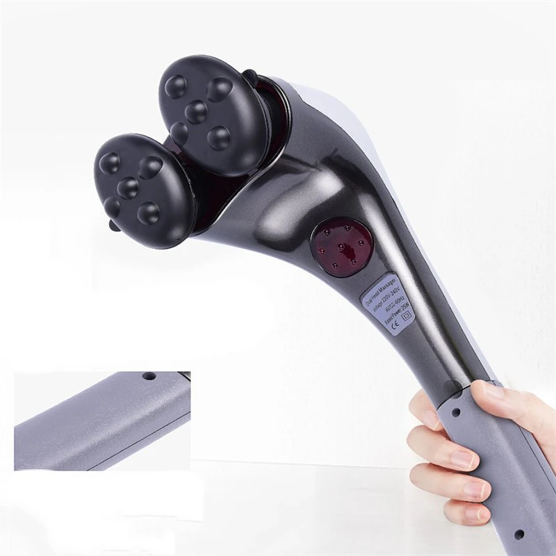 Double-Headed Massage Stick Electric Knock Knock Massage Knock Hand-Held Cervical Massager