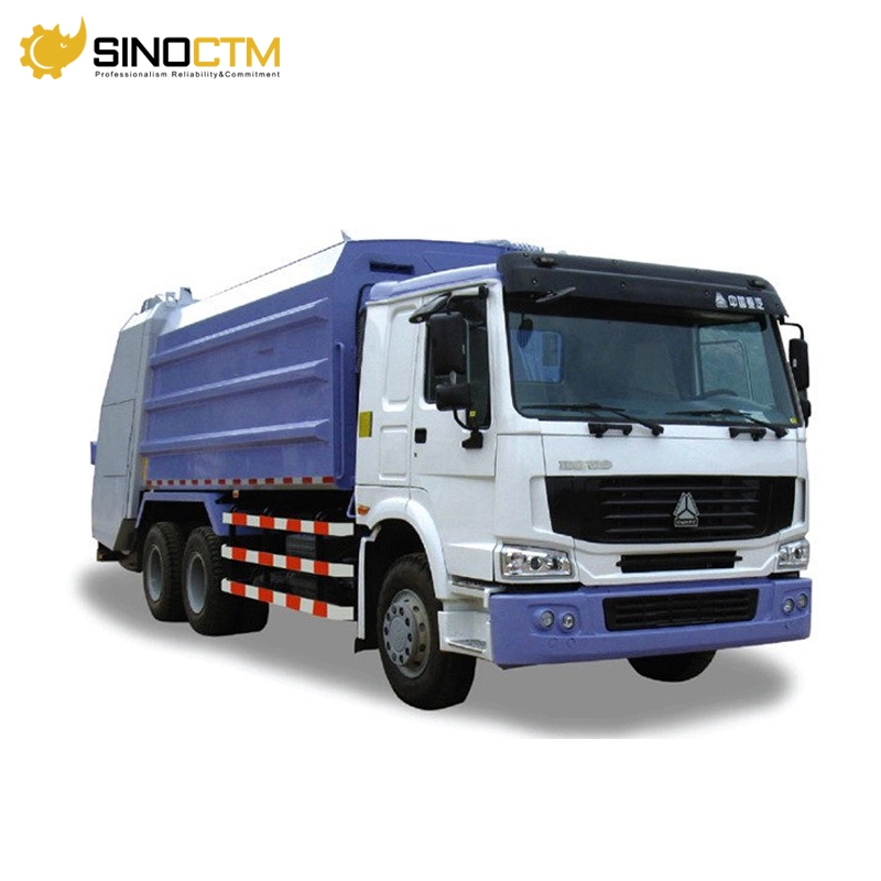 Heavy Duty Truck 15cbm Garbage Compactor Truck Sinotruk HOWO Rhd