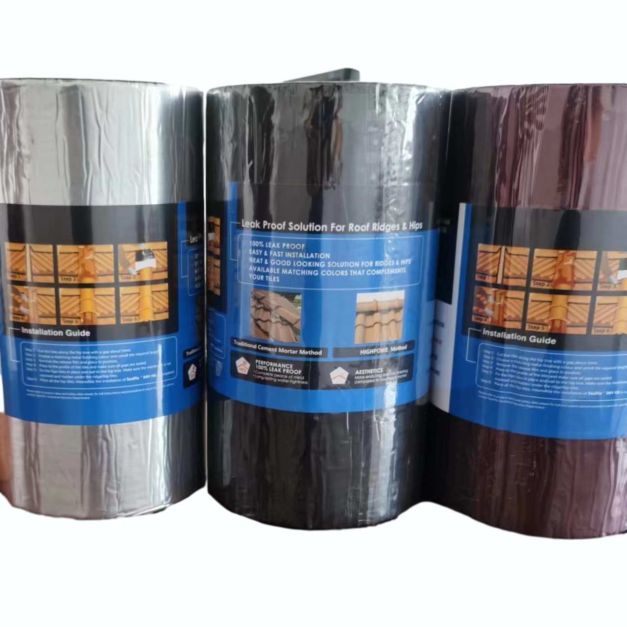 Self-Adhesive Bitumen Flashing Tape for Sealing and Waterproofing Board Joints and Roof