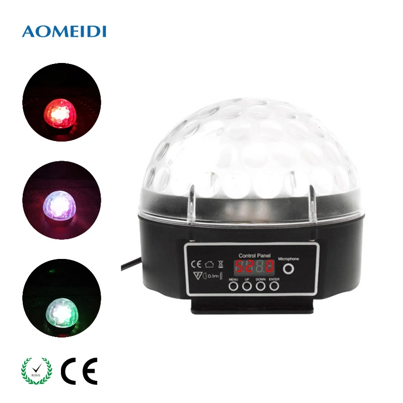 LED Cheap DJ Equipment UFO Crystal Magic Disco Ball Light (DMX512)