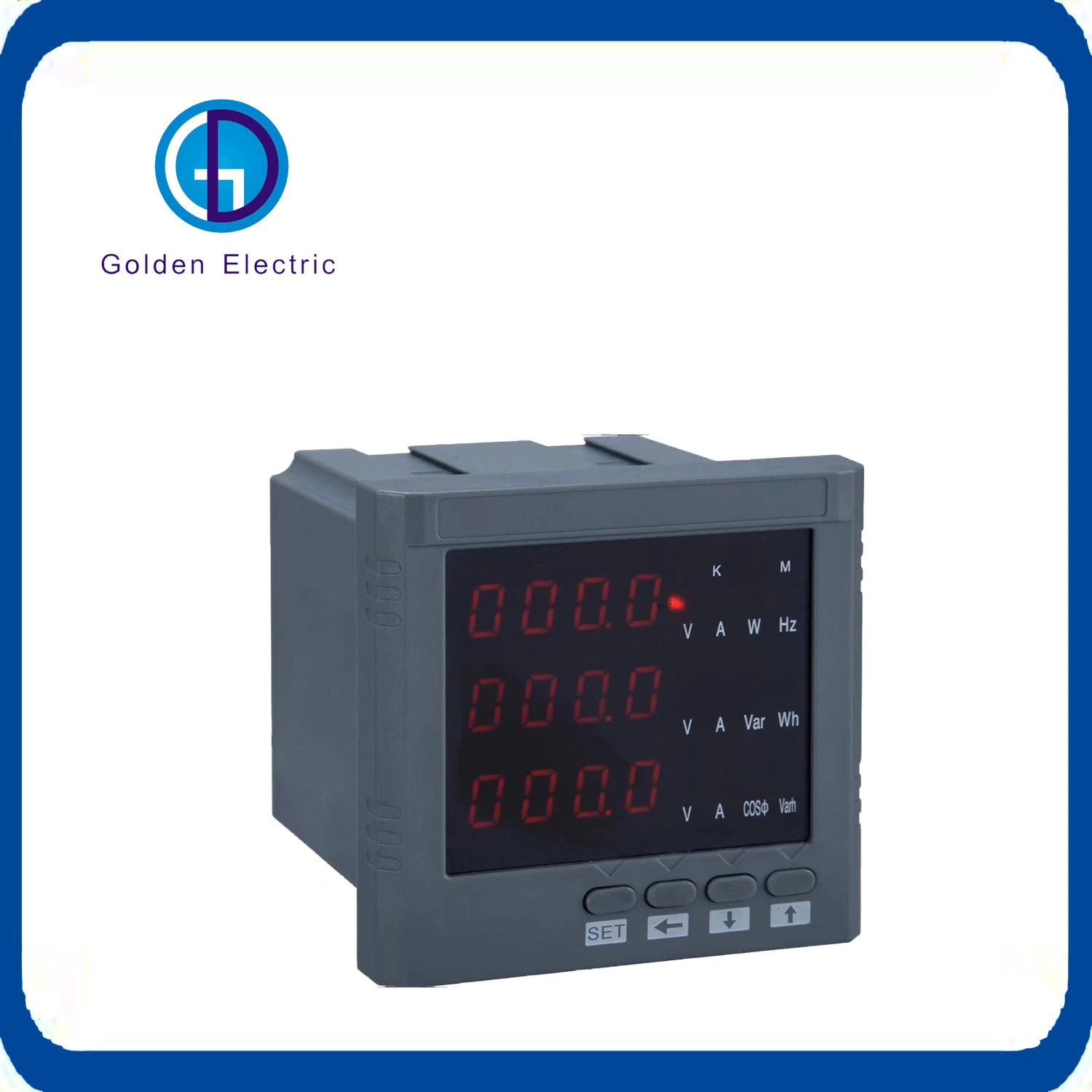 LCD/LED Display Three Phase Intelligent Digital Meter Multi-Function Digital Panel Meter Smart Power Meter Energy Meter