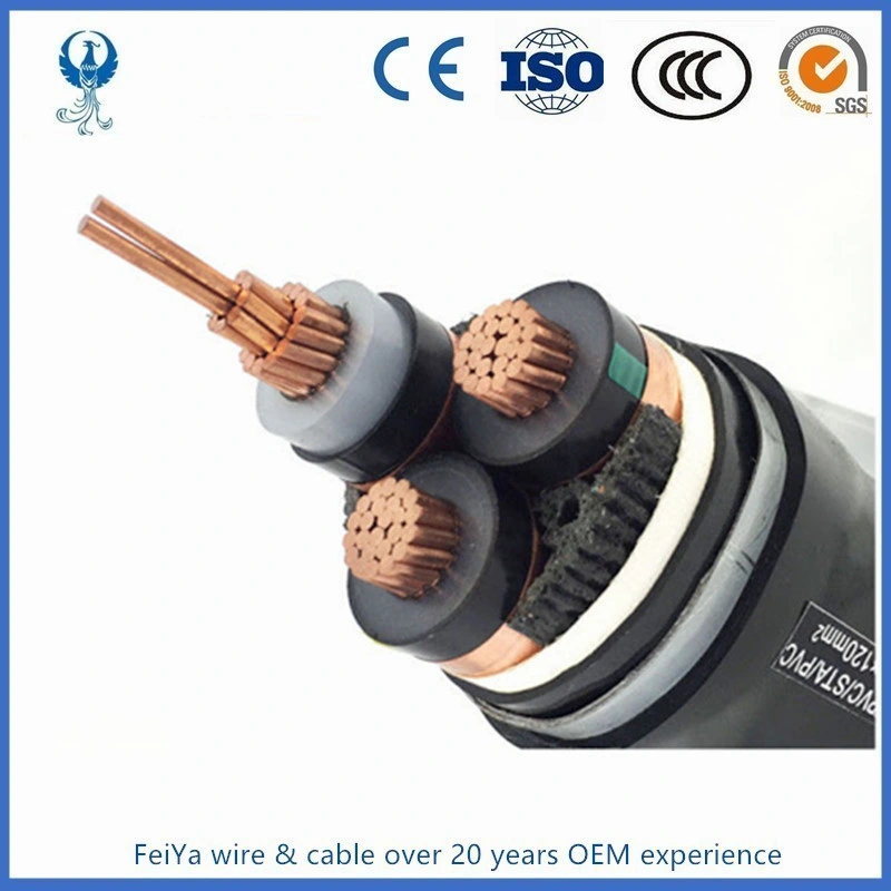 Low/Medium Voltage XLPE Cable 1kv 6kv 10kv 20kv 35kv Armoured Power Cable