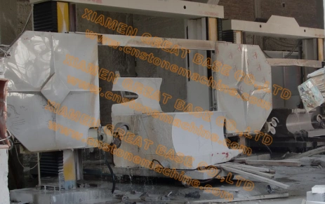 CNC Diamond Wire Saw Granite Marble Stone Cutting Machine