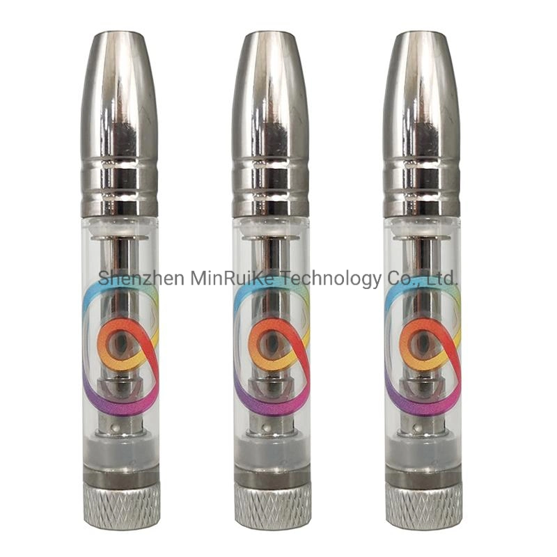 Neue Farben Vape Patronen Pod 0,8ml Zerstäuber 510 Gewinde Tank Thick Oil Full Ceramic Pen leere E-Zigaretten-Wagen mit Einzelhandel Verpackungsaufkleber