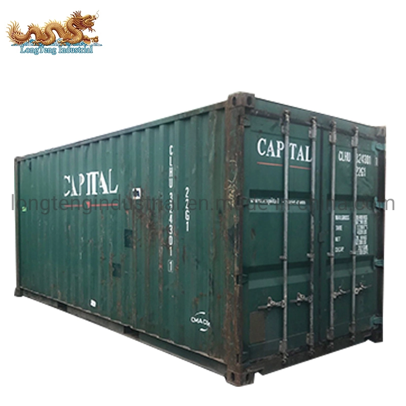 Cargo digno 20ft contenedor de transporte usado