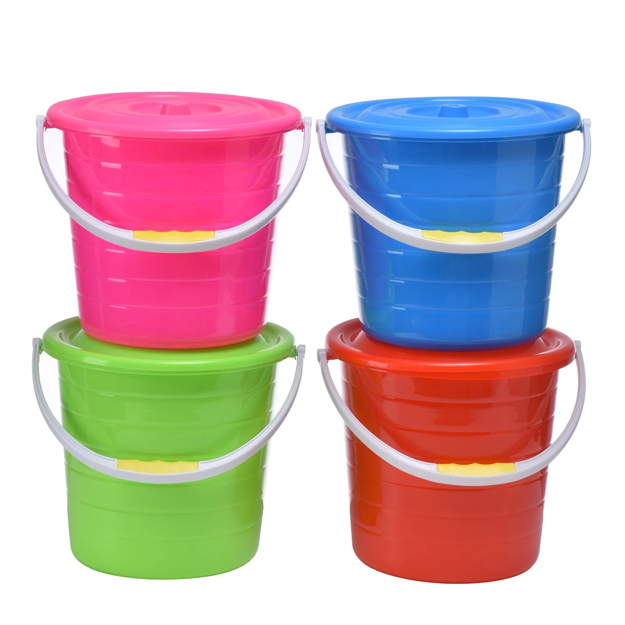 Thickened Household Plastic Pail Water Bucket with Lid Handle