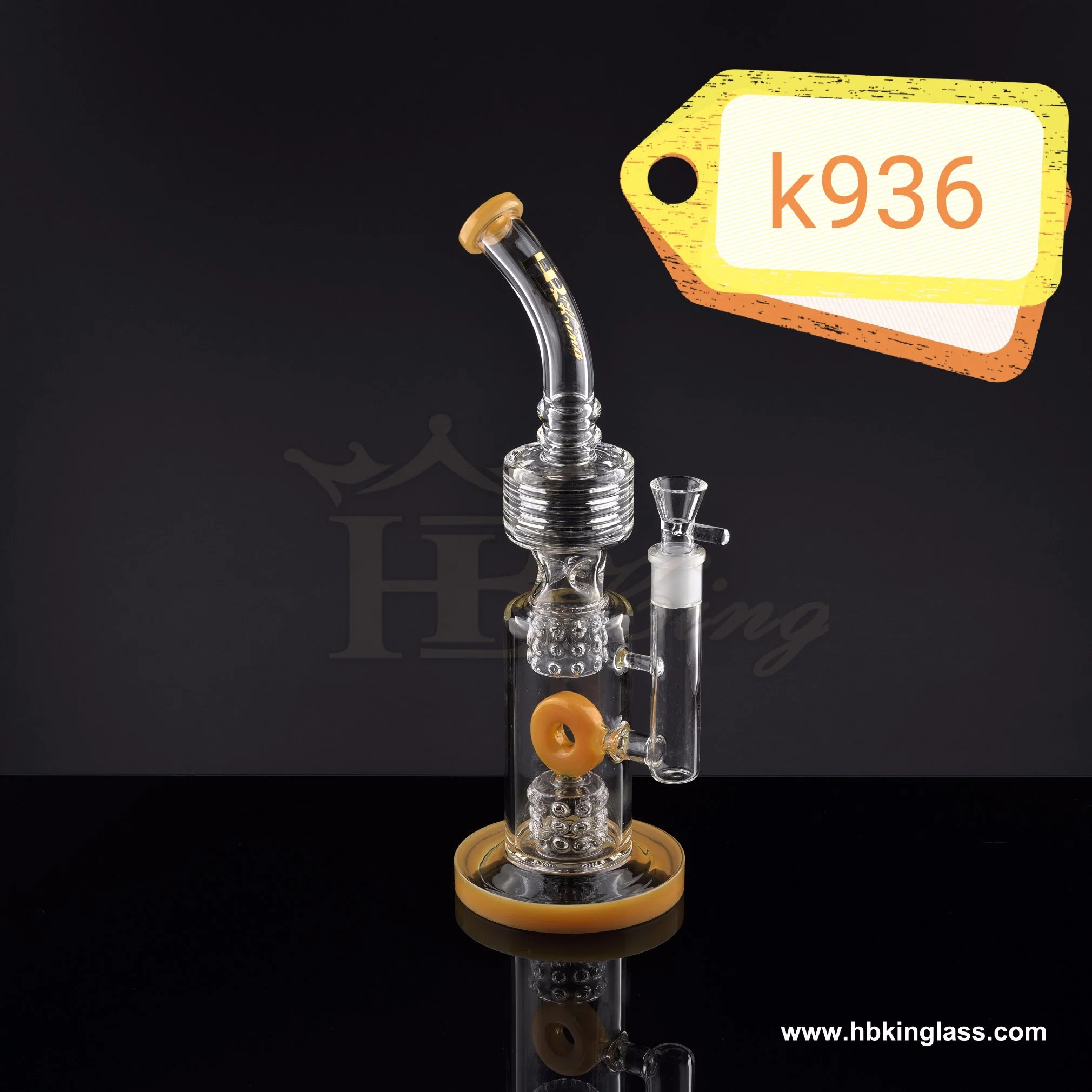 Hbking New Models Hot Sell in USA Canada Chile Smoking Glass Water Pipe