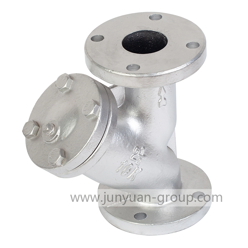 DN15~DN250 Acero inoxidable 304 brida y-Strainer, DN100 brida Tipo y Strainer