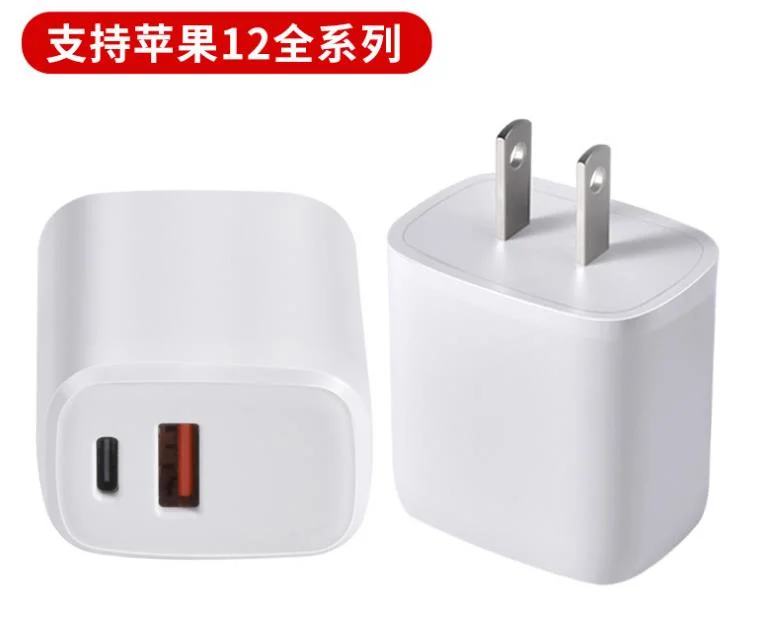 Top Selling Pd 3.0 20W Power Adapter Fast Charger Line for iPhone Type-C to Type-C Lighting Cable USB-C Output Charger 10% off