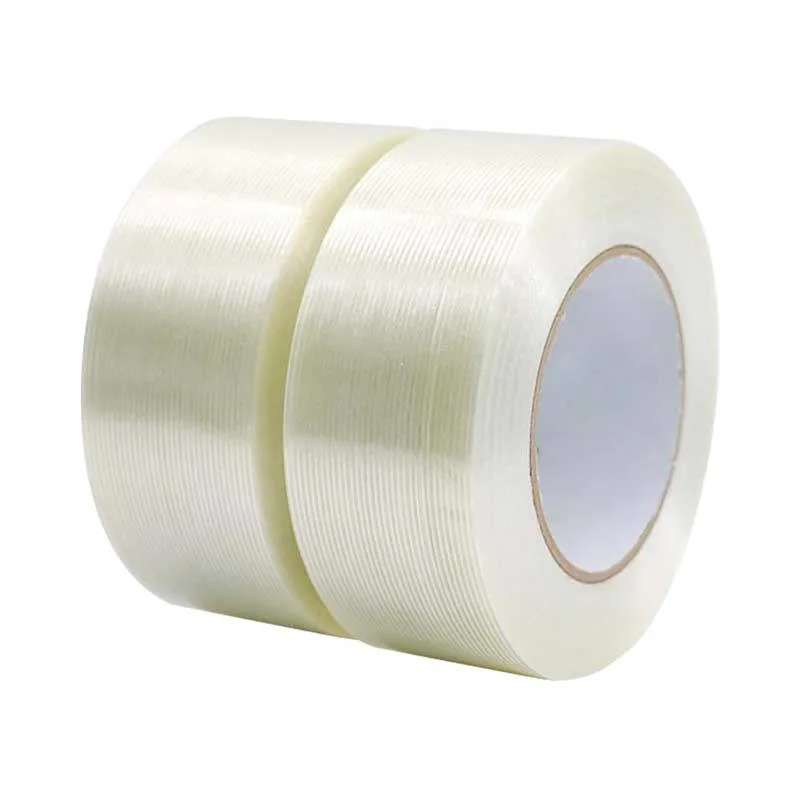 Synthetic Rubber Glue High quality/High cost performance Cross Weave Acrylic Fiber Strong Adhesive Bi-Directional Filament Tape