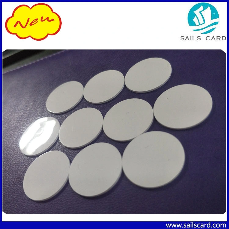 125kHz RFID Disc Tag PVC Coin Card for Time Attendance