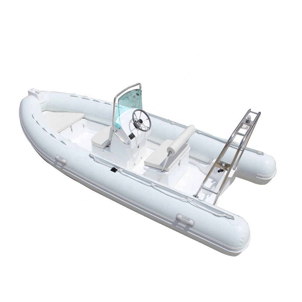 Aquaparx White PVC Double Deep Hull Fiberglass Inflatable Boat Rib 480 for Sale Netherlands