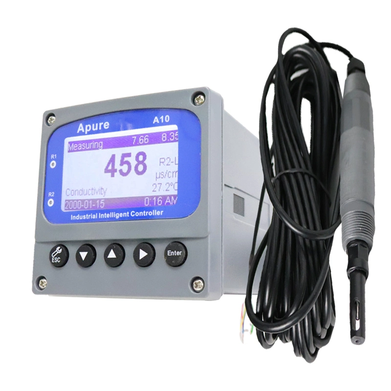 Online pH TDS Ec Controller Digital Conductivity Meter for Water Treatment