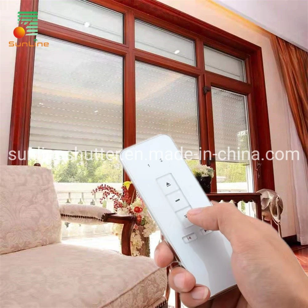 China Automatic Motorized Aluminium Electric Window Hurricane Rolling Shutter Com controlo remoto Wi-Fi